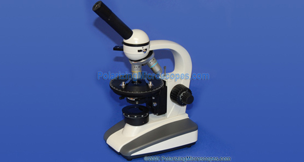 40X – 400X Compound Monocular Petrographic Polarizing Geology Microscope