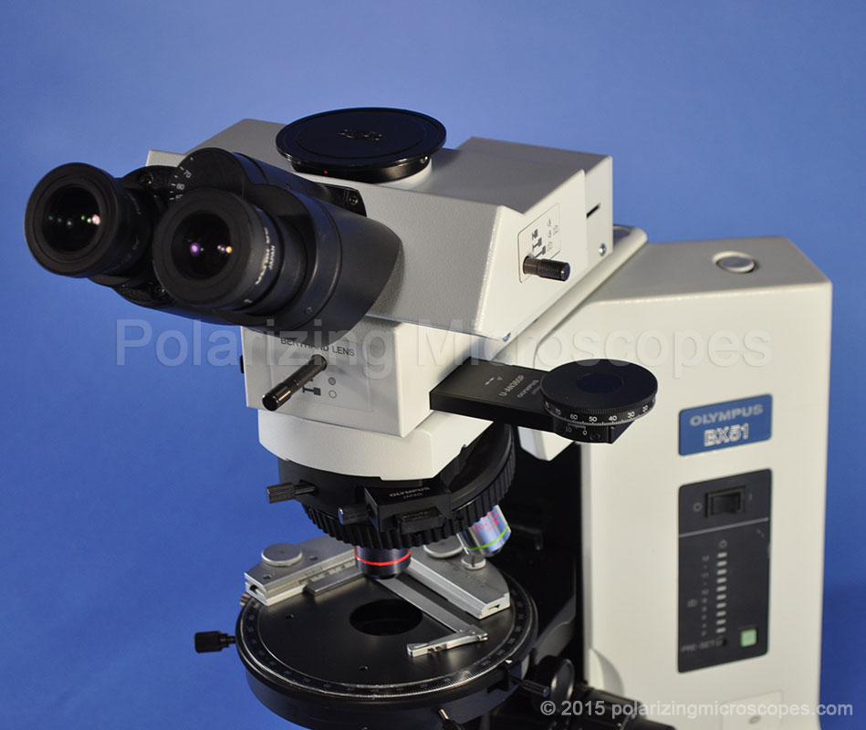 Olympus Bx40 Polarizing Microsco