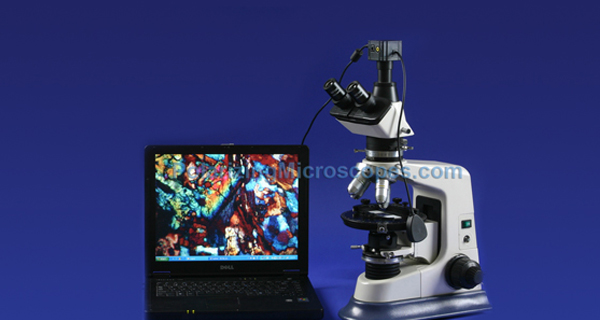 40X – 630X Compound Trinocular Polarizing Geological Microscope W/ Case + Mineral Slides Set Usb Jpg Image Digital Camera 3 Mpixel Still Images + Video