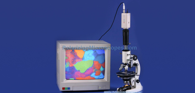40X – 400X Compound Monocular Polarizing Geological Microscope W/ Bertrand Lens